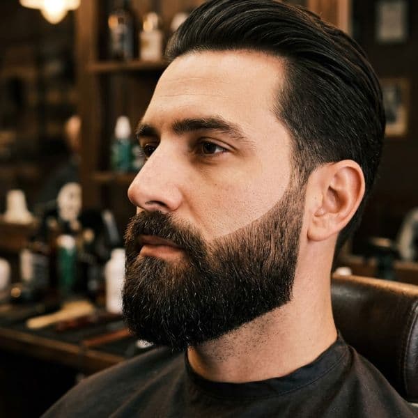 Barba modelada